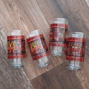 Vintage Coca Cola glasses